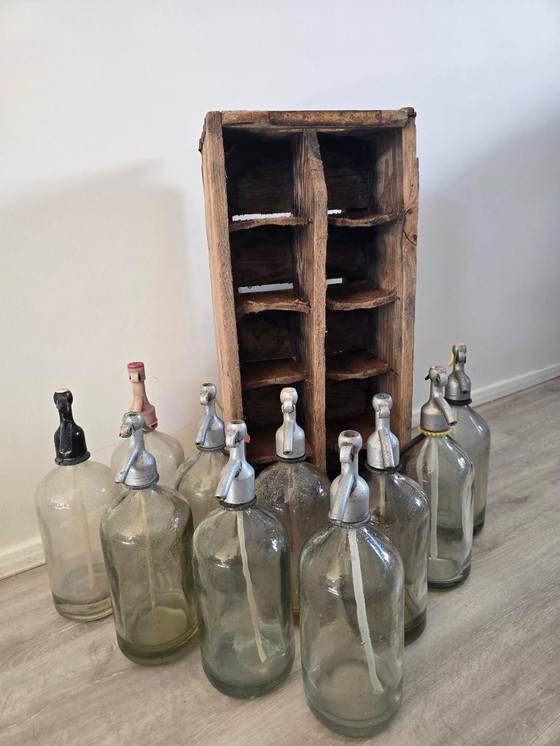 Image 1 of Sprühflaschen in originaler Holzkiste