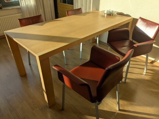 Table de salle à manger design ARCO Essenza, 90 x 190 cm – Design néerlandais