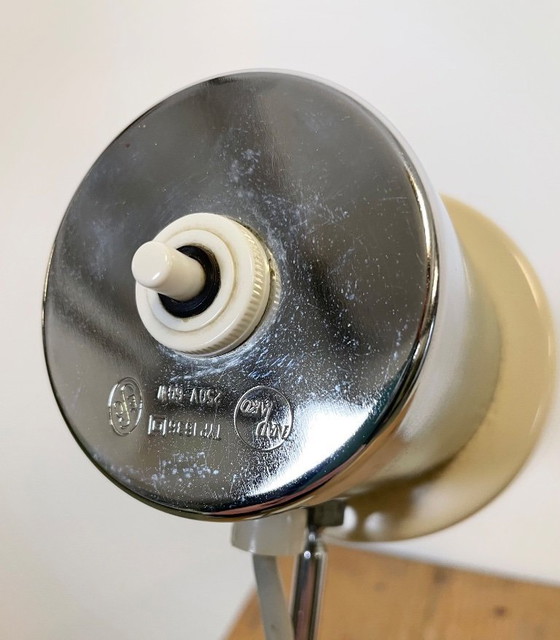 Image 1 of Lampada da tavolo beige di Josef Hurka per Napako, anni '70