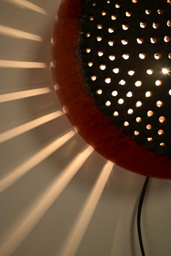 Image 1 of Lampada da parete in ceramica, suggestiva e giocosa; design danese.