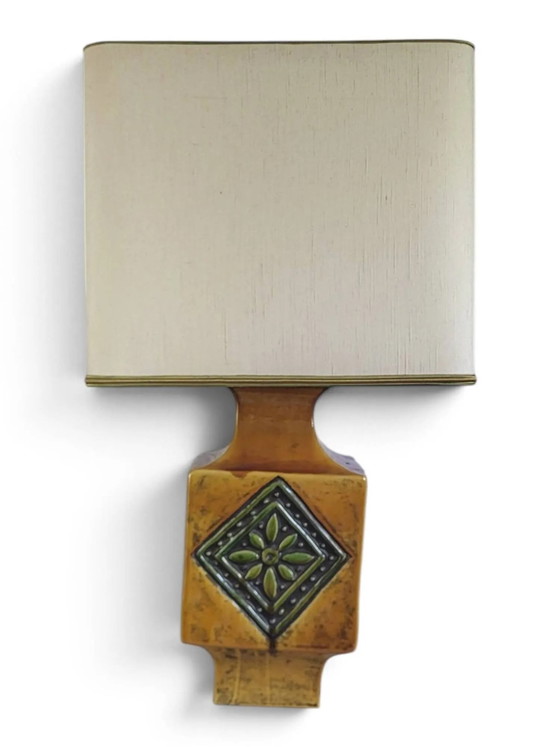 Glazed ceramic lamp – Table lamps, Porcelain, Mid Century Modern (photo 8 of 12)