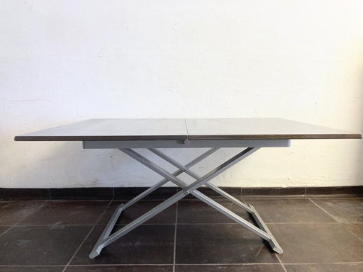 Table à manger/table basse transformable design italien 90s de Calligaris