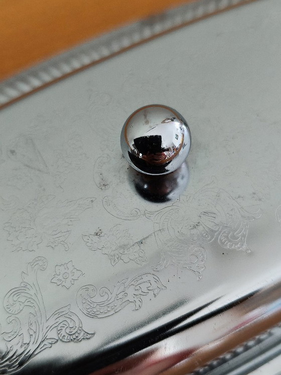 Image 1 of Mantequera antigua de aluminio