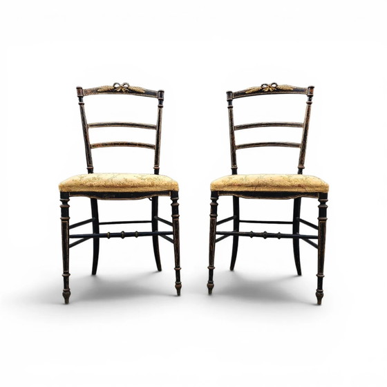 2 x Franse vergulde salon Kuipstoel – Kuipstoelen (photo 3 of 25)