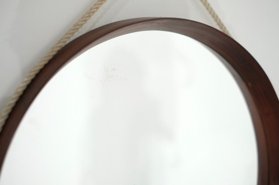 Image 1 of Miroir Vintage En Bois, Italie, Années 1960s.