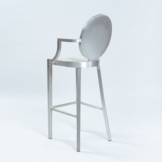 Image 1 of Philippe Starck Kong Aluminium Barkruk for Emeco