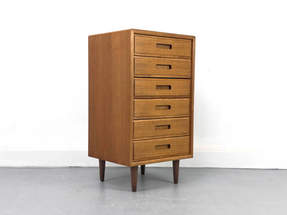 Danish Teak Chest of Drawers from Fanø, 1970s – Mid Century Modern (photo 6 of 13)