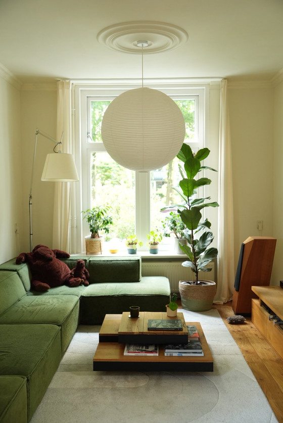 Image 1 of Tavolino da caffè galleggiante impilato japandi di metà secolo