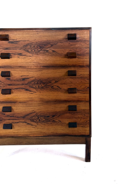 Image 1 of Vintage XL Danish chest of drawers, Brouer Møbelfabrik ‘60
