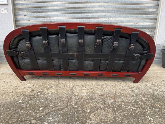 Image 1 of Canapé italien moderne du milieu du siècle « Rancero » de Luciano Frigerio, années 1960