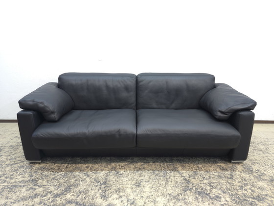 Image 1 of De Sede ds 116 designer sofa leren bank desede top zwart