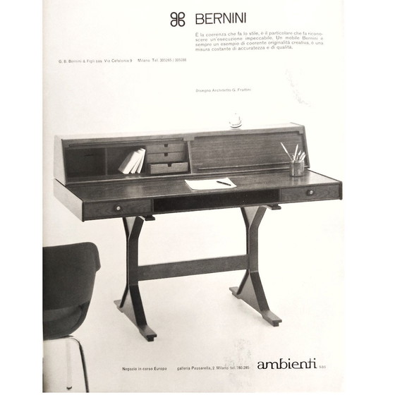 Image 1 of “530” desk by Gianfranco Frattini for Bernini, 1960s