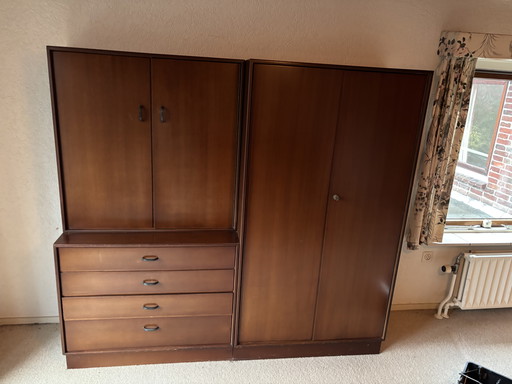 Armario vintage Multilux Formula con cajones y cajonera