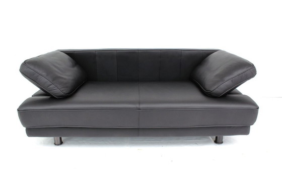 Image 1 of como nuevo! 1 de 2 ROLF BENZ 355 diseño clásico sofá con cuero de primera calidad en condiciones de exposición, RP. 4917 Euro, a