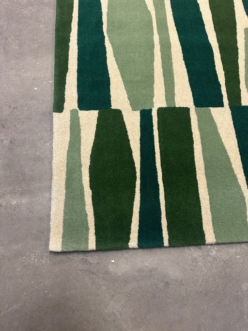 Rug Brink and Campman Scion Saku Olive 160x230 cm wool