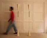 Diabolo Stehleuchten Paar – Metal, Mid Century Modern (photo 10 of 12)
