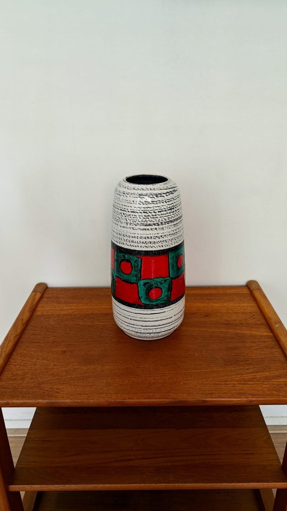 Vintage West Germany Vaas Groot 203 - 32 – Scheurich W-Germany, Vazen, Ceramic (photo 3 of 5)