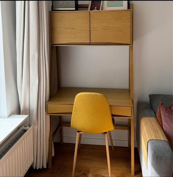 Image 1 of Scrivania in rovere francese con contenitore