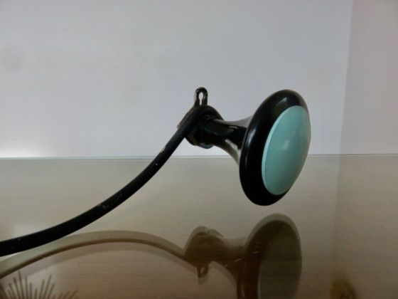 Image 1 of Porte manteau mural, 3 patères en bakélite, 50's 60's