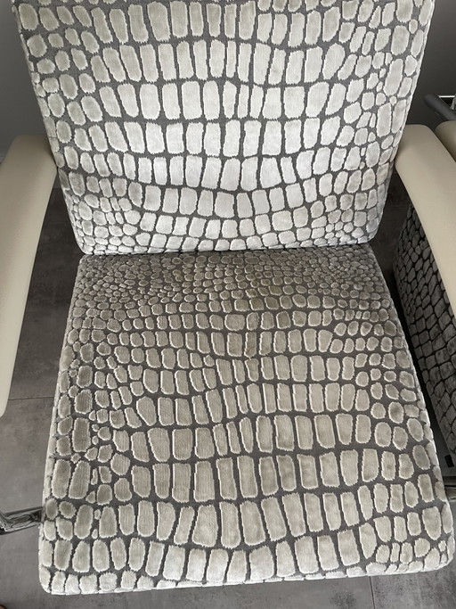 1 ou 2 Leolux Scylla avec du tissu de Designers Guild