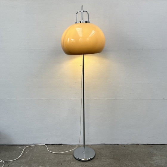 Image 1 of Design Vloerlamp - mushroom, chroom - Brilliant Leuchten