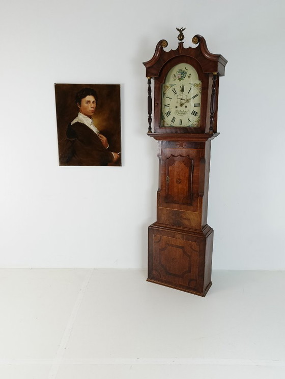 Image 1 of WM House Wetterby antique clock, 1780
