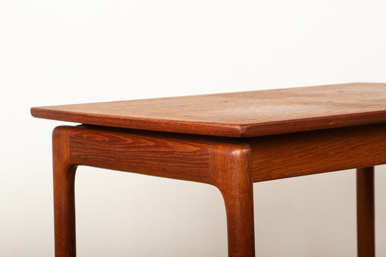 Image 1 of Danish teak coffee table model 019 by Ole Wansher for Poul Jeppesen 1960.