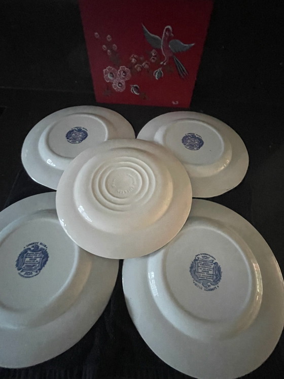 Liberty Blue vintage Plates Staffordshire Ironstone, Crockery, Ceramic (photo 12 of 15)