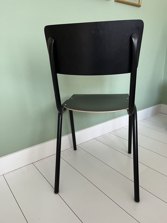 Image 1 of 6x Zuiver noir eetkamerstoelen