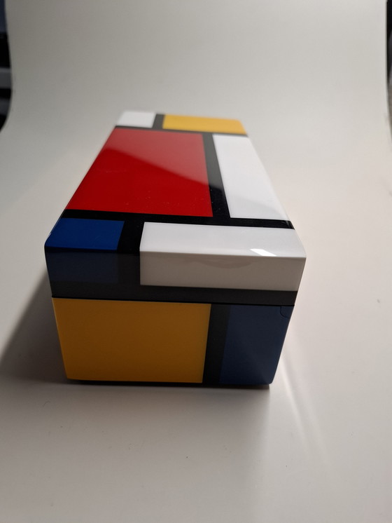 Image 1 of Mondrian Lacquer Box Lacma Edition