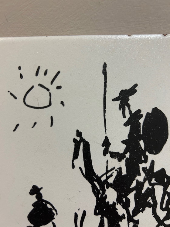 Image 1 of Ceramic Trivet Picasso