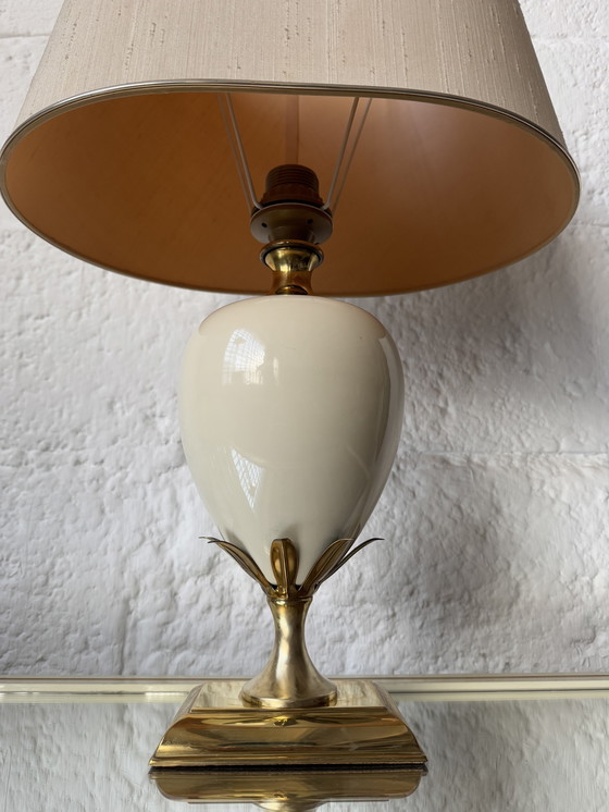 Image 1 of Lampada a forma di uovo di ananas di Le Dauphin, anni '70