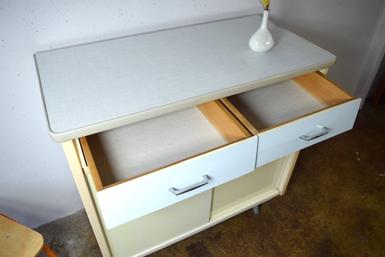 Image 1 of 1950s Vintage Cuisine Cabinet Dresser