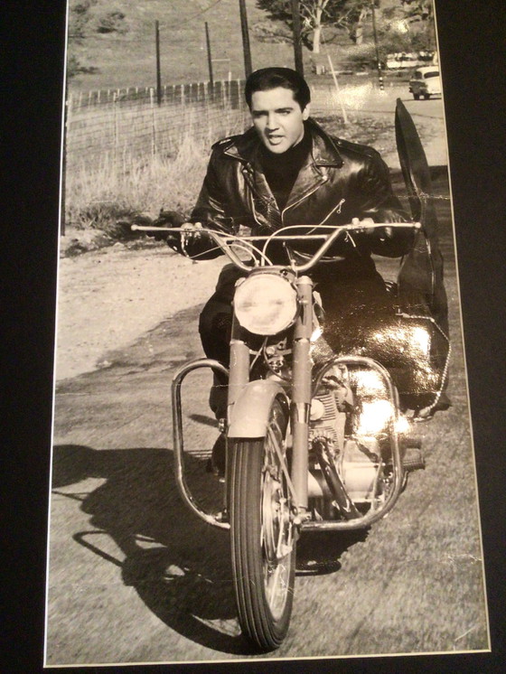Image 1 of Boek + foto van Elvis Presley