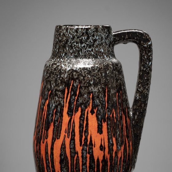Grote keramische kan ‘Fat Lava’ van Scheurich, Duitsland, jaren 70. – Vazen, Ceramic (photo 4 of 8)