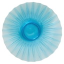 Ciotola vintage in vetro blu della metà del secolo V. Horáček Rosice degli anni '60