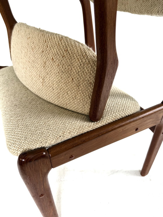 Image 1 of 10x vintage dining chair, Erik Buch '60