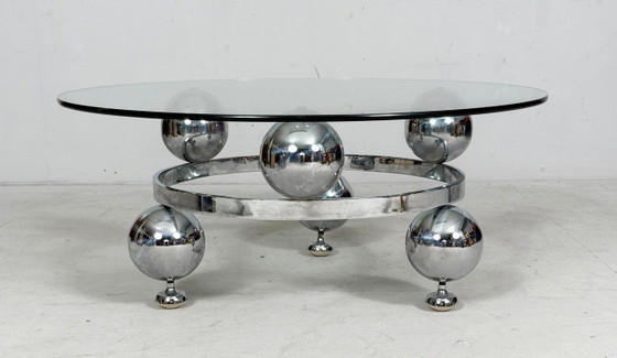 Image 1 of Space Age/Sputnik/Atomic, Coffee Table, Couchtisch, Deutschland, 1970er Jahre