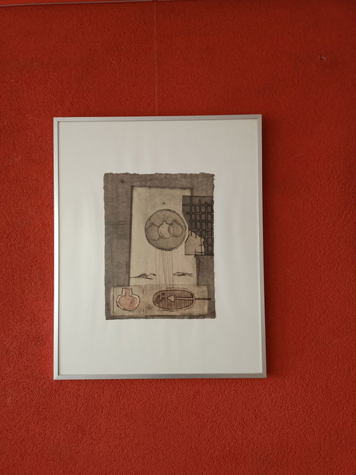 Jan Montijn, Radierung ohne Titel