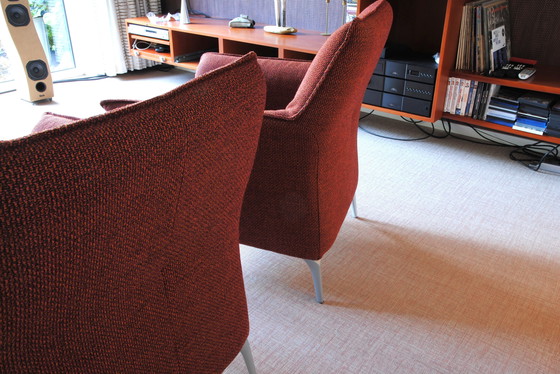 Image 1 of 2x Leolux Mayuro fauteuil