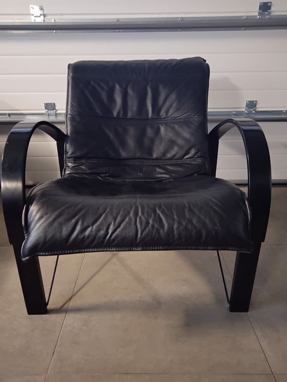 Image 1 of Ikea, Tord Bjorklund, Fauteuil de salon en cuir