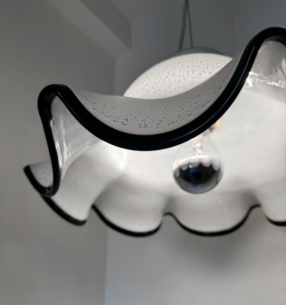 Image 1 of Murano glass flower pendant light, 1970s