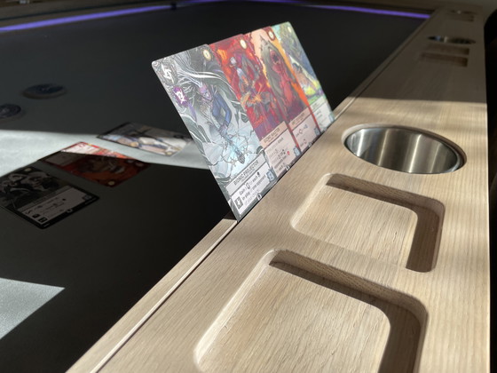 Image 1 of Wooden castle board game table