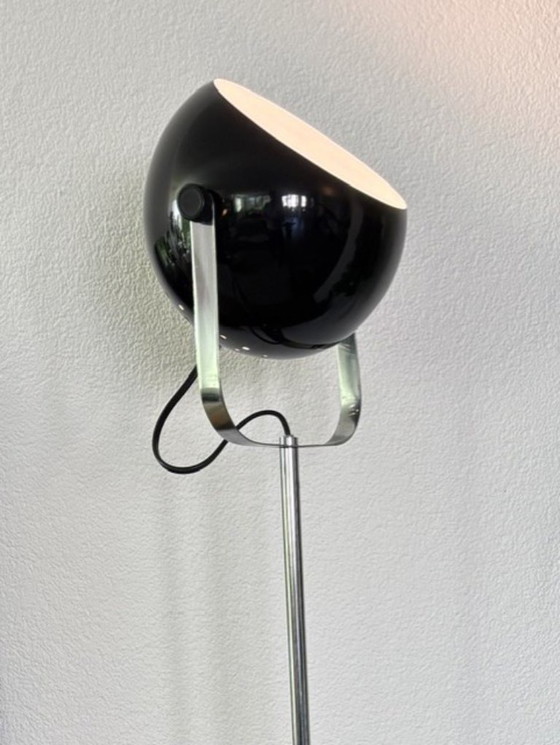 Space Age 70er Stehleuchte – Stehleuchten, Metal, Chrome (photo 2 of 13)