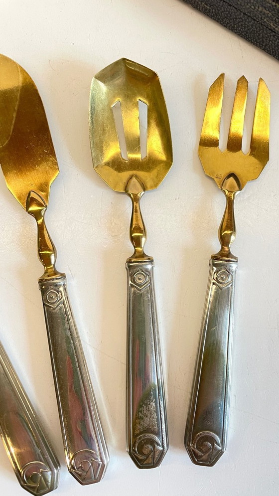 Image 1 of Service à DESSERT Art Déco