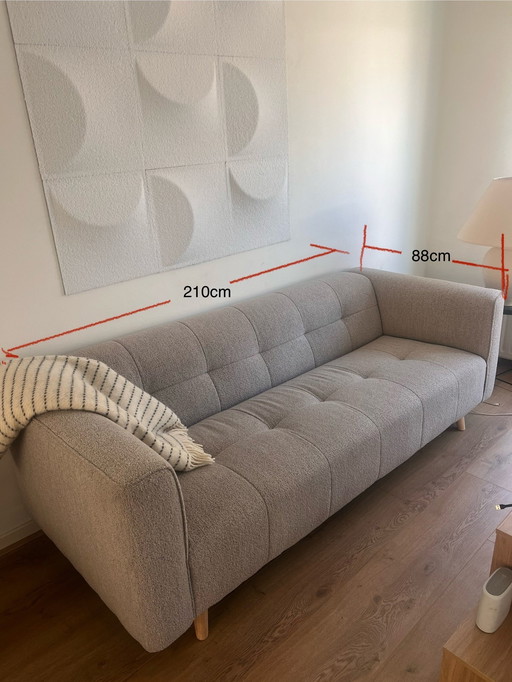 Sofá moderno de 3 plazas