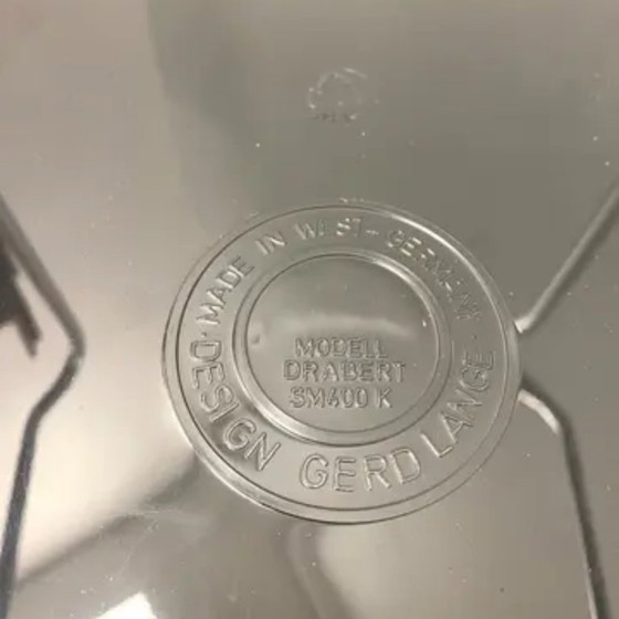 Image 1 of Retro Chair Drabert SM400K, West Germany, 1980s, Set of 8 (Marked)