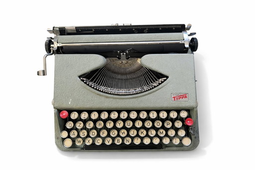 Machine à écrire Gossen Tippa des années 1950