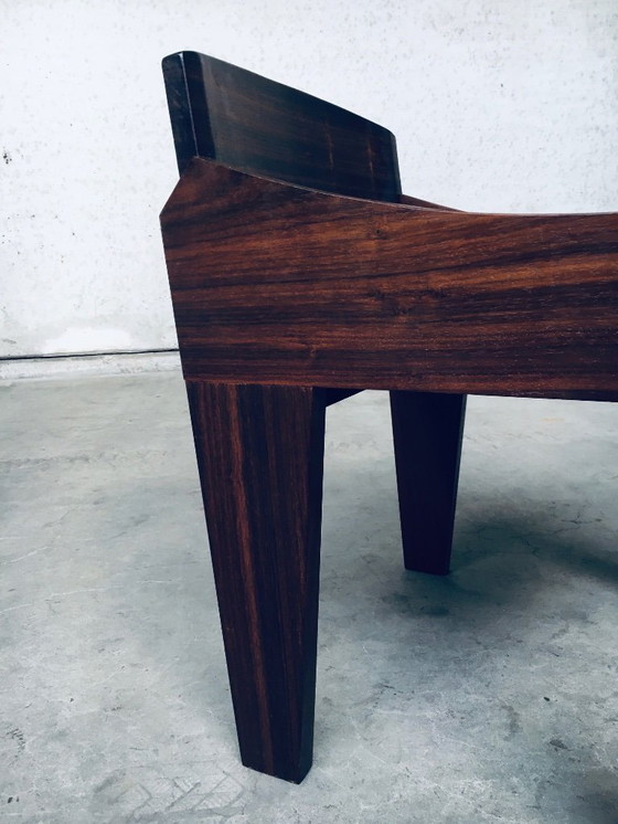 Image 1 of Sedia laterale in palissandro di design brasiliano moderno di metà secolo, anni '50