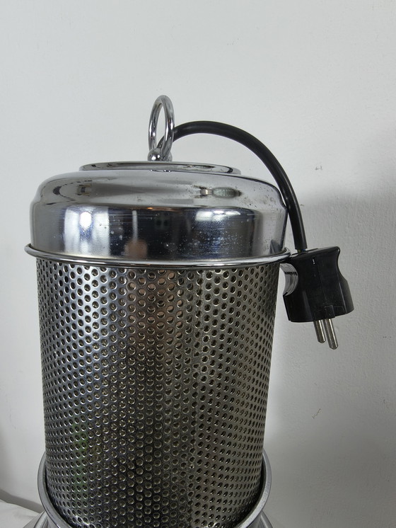 Image 1 of Grote industriële hanglamp met 3 fittingen 